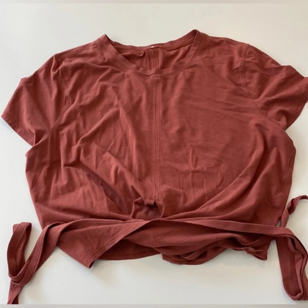 Lululemon Time To Restore Short Sleeve Rustic Clay - Picture 5 of 7